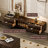Retro Nut-Brown Solid Wood TV Stands-1912774910