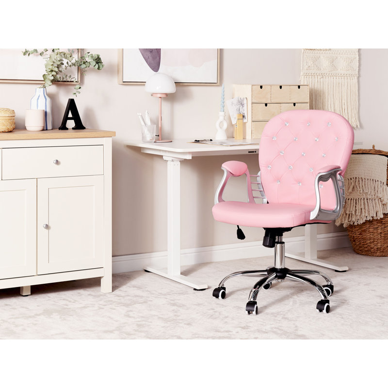 Lauderdale Office Chair, Pink