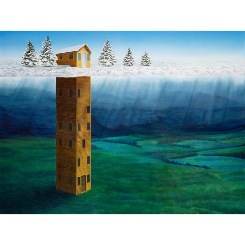 Above All Perspectives Print by Marlene Llanes