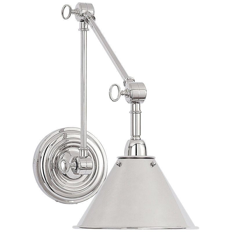 Anette 1 - Light Swing Arm, Polished Nickel