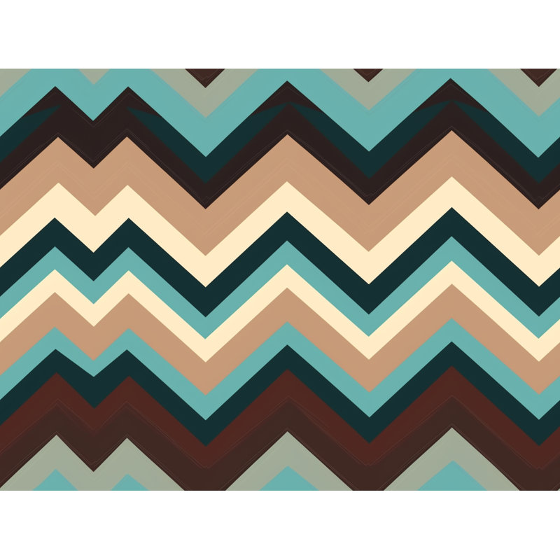 Chevron / Zig Zag Duvet Cover, Twin Duvet Cover