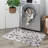 Coronado Modern Geometric Machine Washable And Foldable Rugs Brown/White for Living Room Bedroom-82939590
