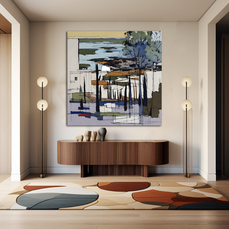 Suburban Lifestyle, 24" H x 24" W