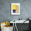 Toile épique «Lemon Pop Line Art» par Linda Woods, 40 po x 54 po-174201020