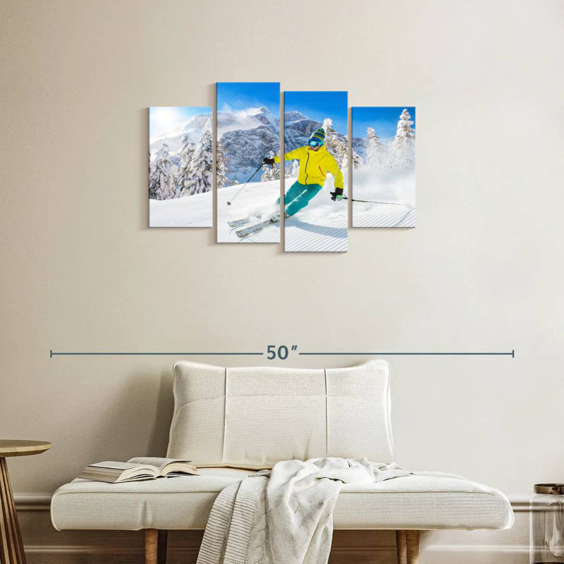 Balade en ski alpin Sireci, H 22 po x l 36 po