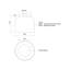 Cedar 1 - Light LED Flush Mount-811363602-811363605