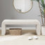 Banc rembourré à cascade 42 po Steve Bouclé