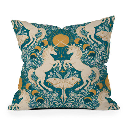  Polyester Indoor/Outdoor Throw Pillow