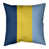 Bleu marine / jaune / bleu clair