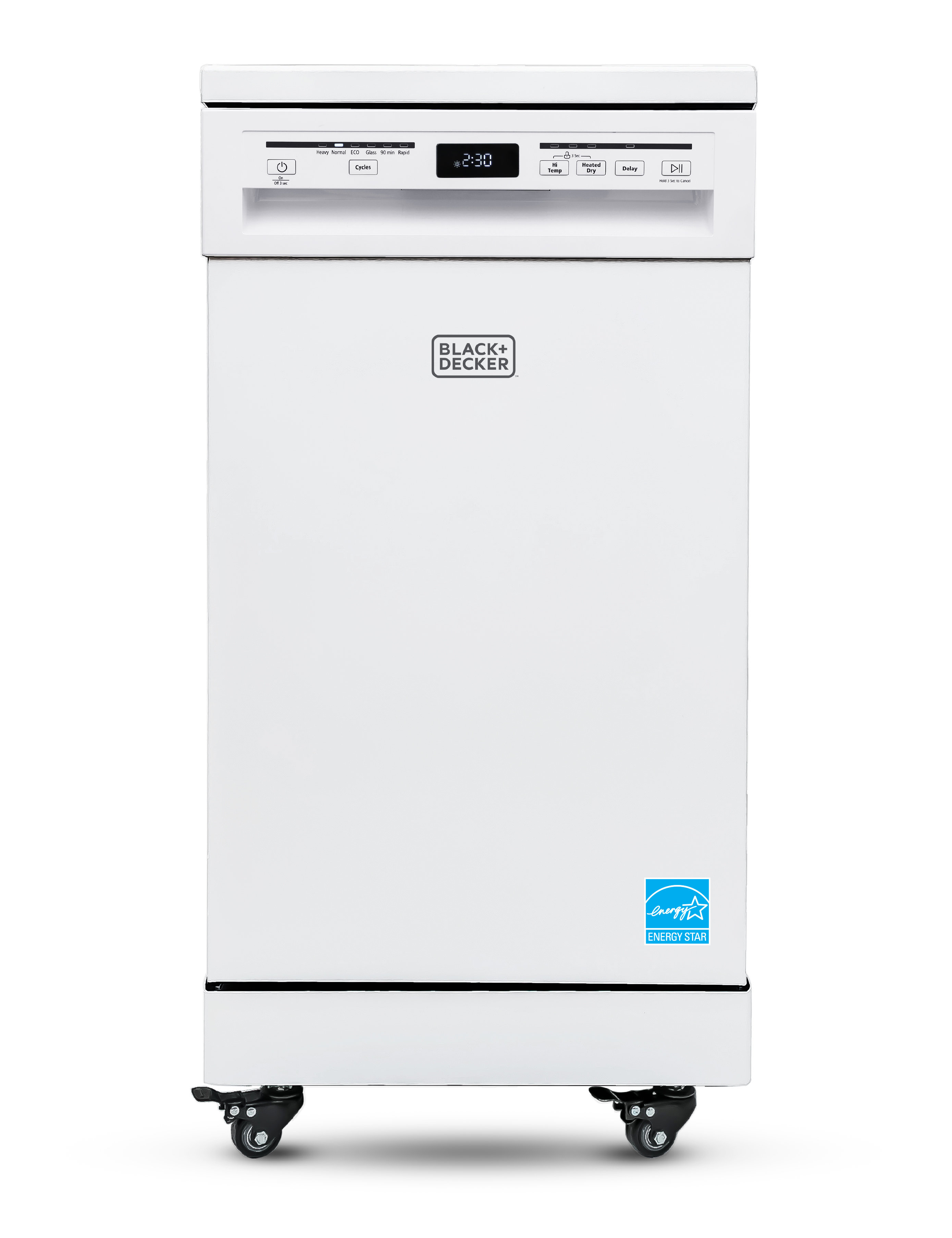 Black + Decker BLACK+DECKER Portable Dishwasher, 18 Inches Wide, 8