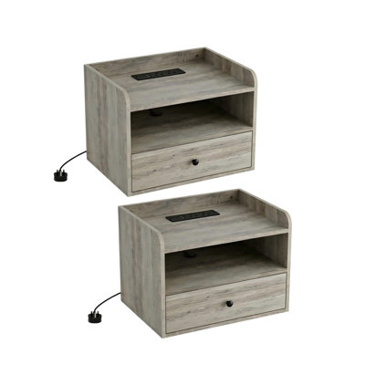 40 cm W Bedside Table