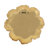 S/2 Gold Rose Hanging Wall Accents