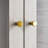 71'' H X 31.5'' W 2-Drawer Bookcase With Frosted Glass Doors