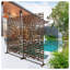 Metal Outdoor Privacy Screen-123190464-123190461