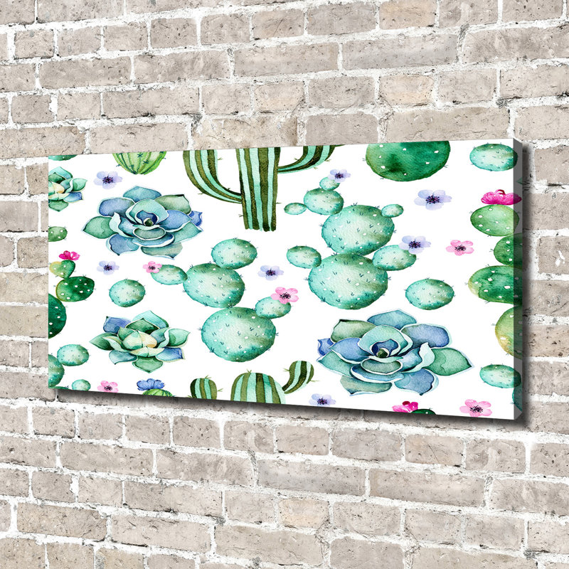 Cacti - Wrapped Canvas Print