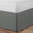 Afia Microfiber Bed Skirt Easy Fit Around Wrinkle Free, Fade Resistant, 16" Drop Length-1551441565-1551441561