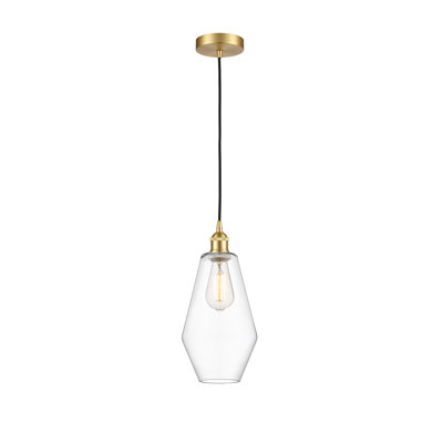 Luminaire suspendu cylindrique à 1 lumière Gabbie