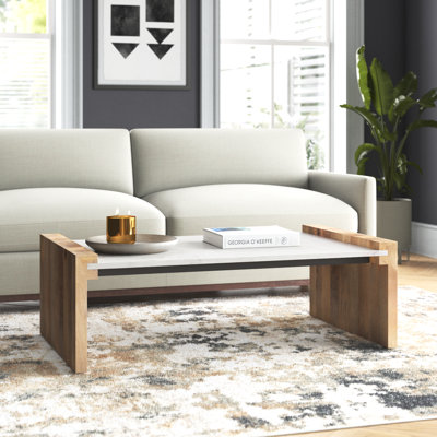 Cecila Marble Top Single Coffee Table