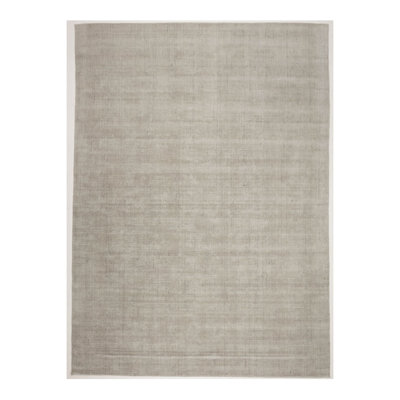 Area Rug in Silver