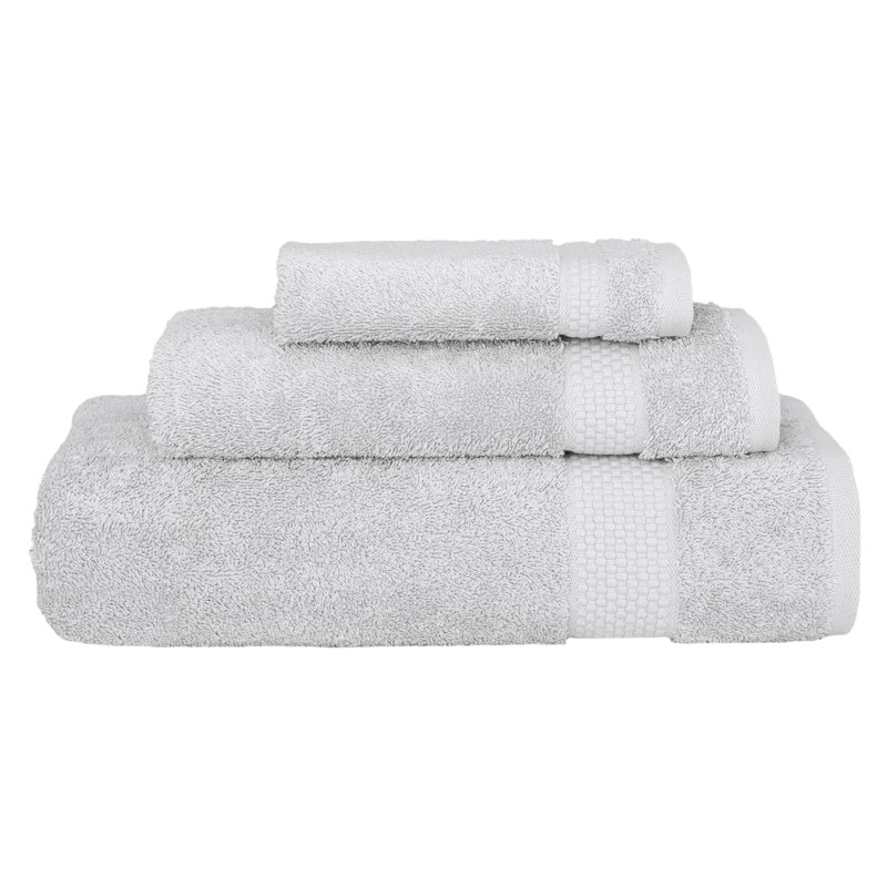 STARLIGHT Turkish Cotton Terrycloth Towel Set, Gray