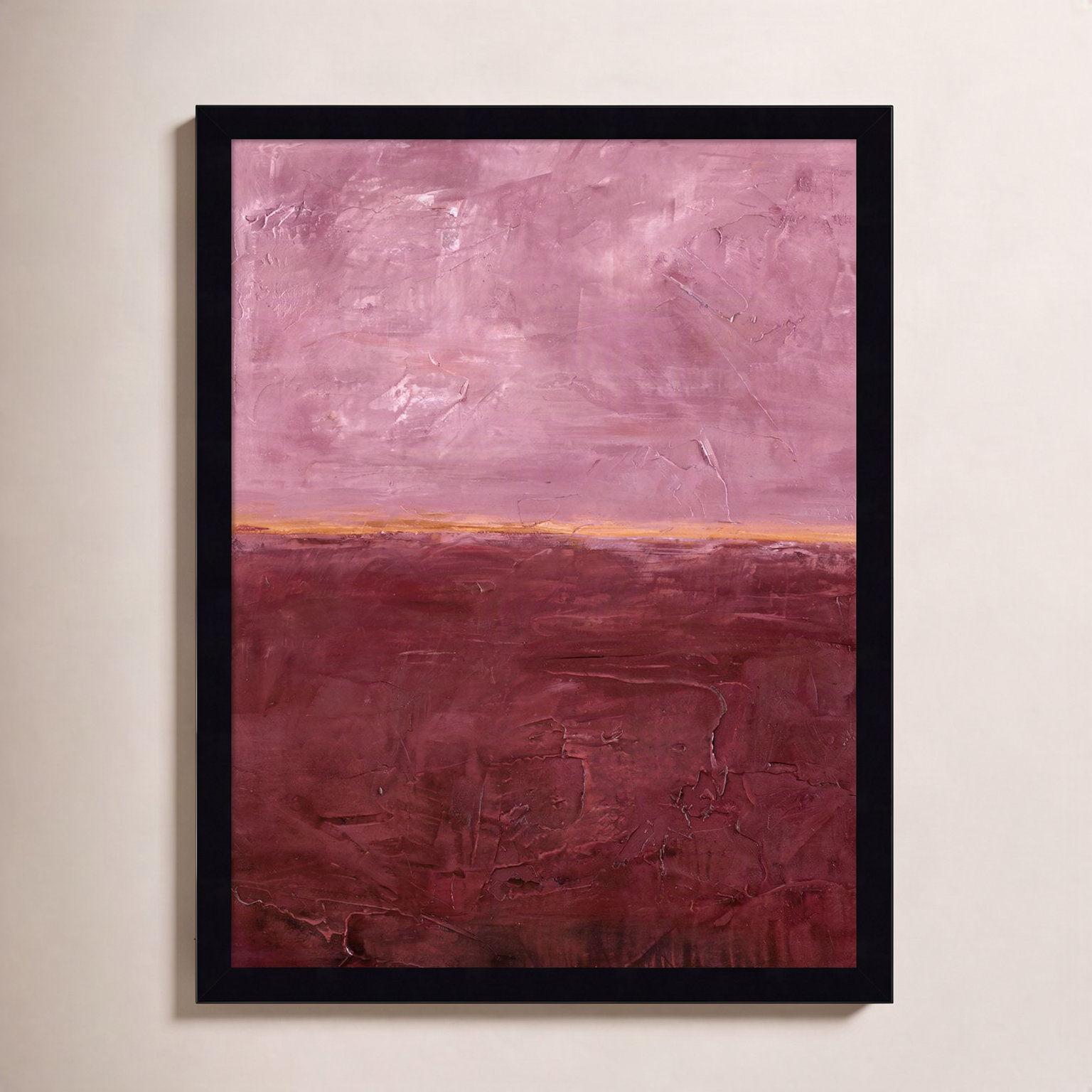 Edge Rose Print by Design Fabrikken, 21" H x 16" W, Black
