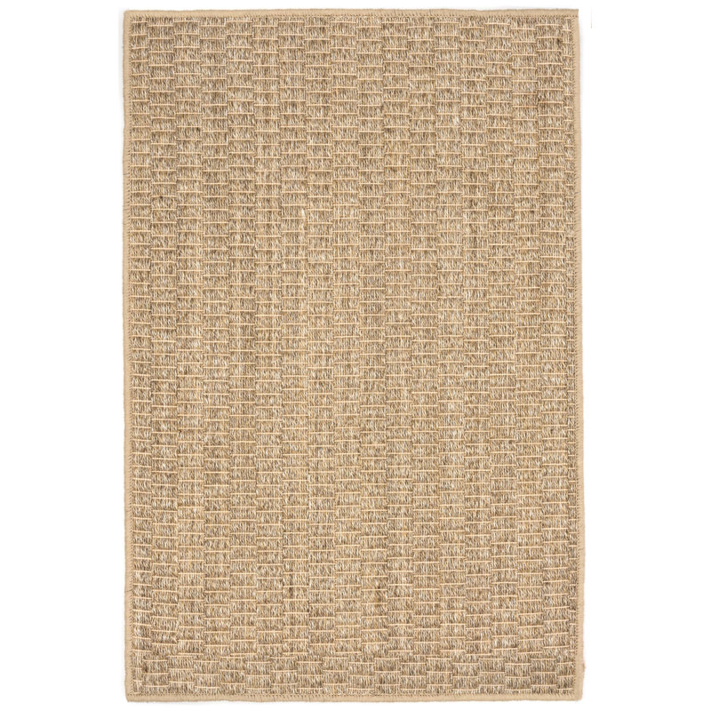 Wicker Natural Woven Sisal Rug, Rectangle 5' x 8'