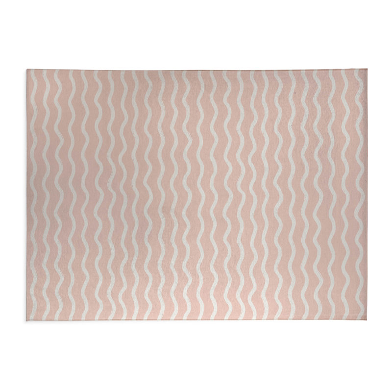 Wiggle Row Activity Mat, Rectangle 3' x 5', Pink