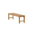 Lantigua Solid Wood Teak Outdoor Bench