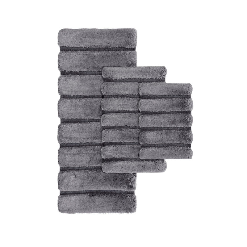 Rug Grey 21x34"