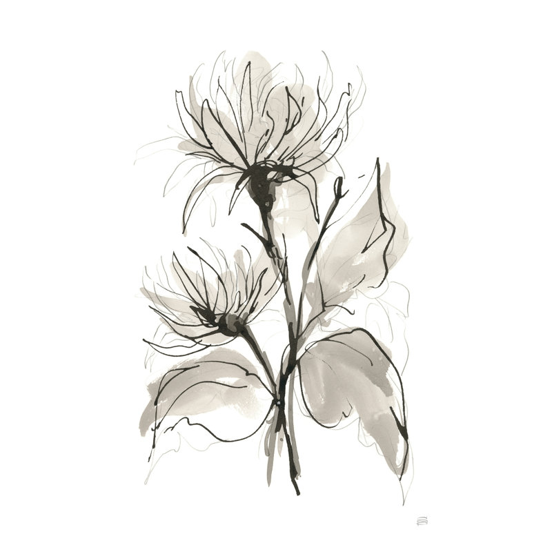 Chrysanthème II, H 48 po x l 32 po x P 1,25 po