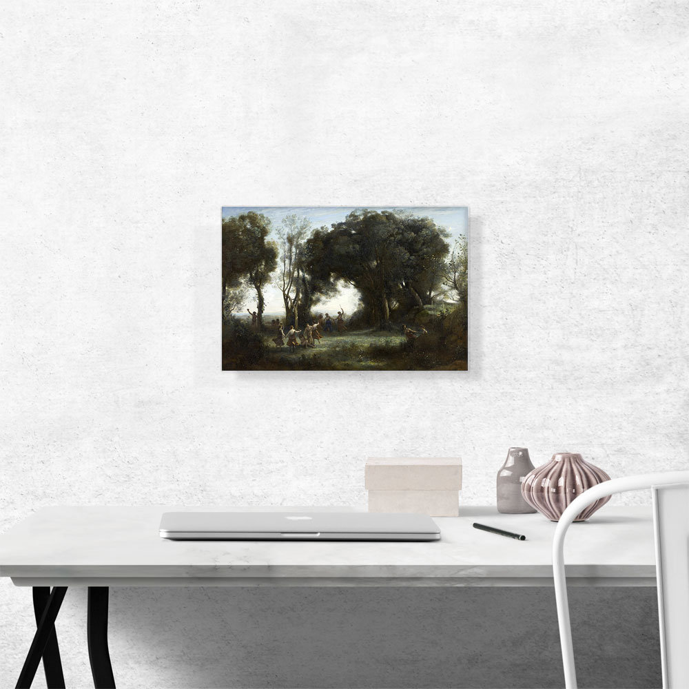 ARTCANVAS A Morning The Dance Of The Nymphs 1850 On Canvas by Jean ...