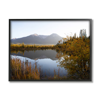 " Breathtaking Mountain Lake Reflection Landscape " by Carol Robinson