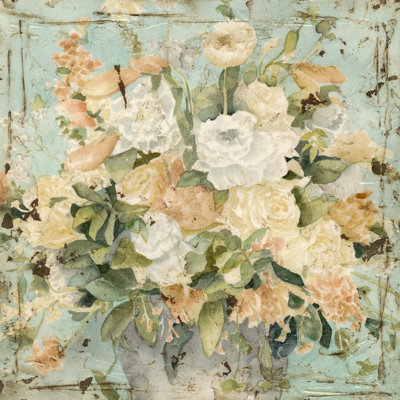 Vintage Arrangement II by Megan Meagher - Wrapped Canvas Painting