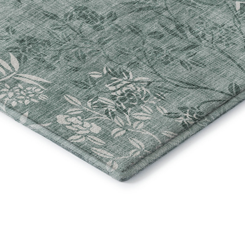 Tapis sauge de qualité supérieure Prisco, Rectangulaire 3 pi x 5 pi