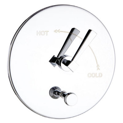 Plaza Round Pressure Balance T and S Complete with Valve