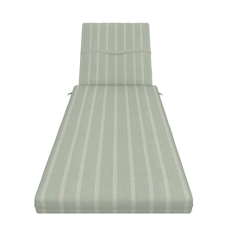 Coussin de chaise longue Amala Sunbrella® Amala, 25 po x P 76 po, Détente délavée