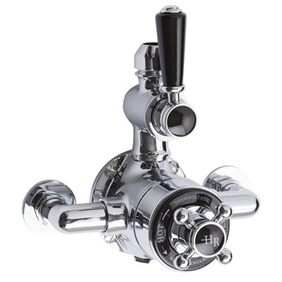 Topaz Double Exposed Thermostatic Shower Valve