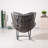 Doral Outdoor Wicker Rocking Papasan Chair with Cushion