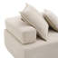 Canapé modulaire en L surdimensionné Boneless