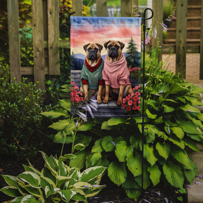 Drapeau pour chien double face en polyester H 15,5 po x l 11,25 po