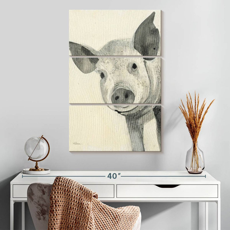 Brampt Oink, 32" H x 20" W