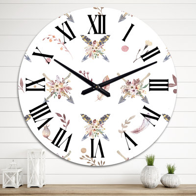Horloge murale Boho