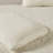 3 Piece Queen Bedspread Cream - Split Corner, Pleated, Microfiber, 100% Fill, Enchanting Style Size In Piece, Corner Cozy And Warm-119448674-119448673