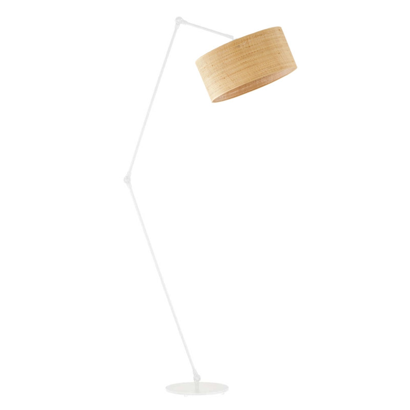 Addysun 177cm Task Floor Lamp, White