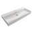 BOCCHI Milano 18.3'' Fireclay Rectangular Bathroom Sink with Overflow-90558848-90558849