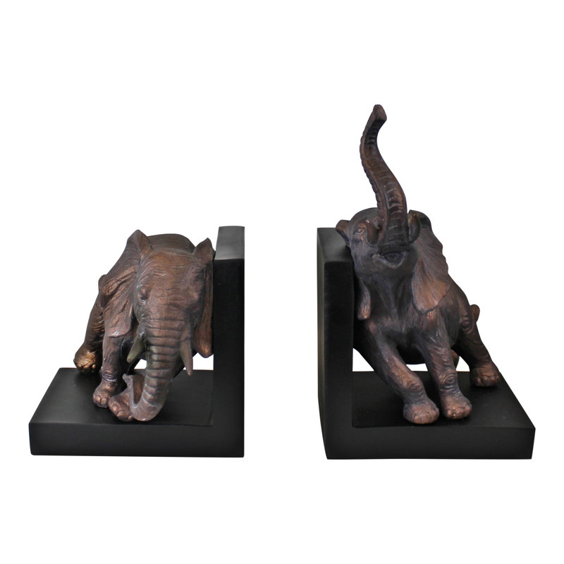 Resin Non-Skid Bookends