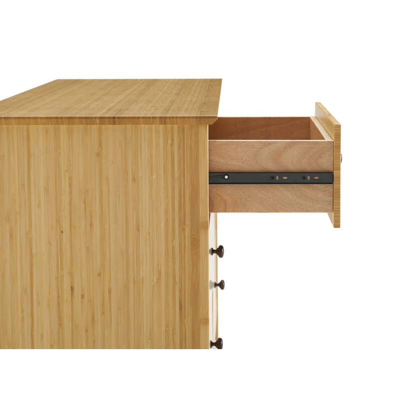 Antonios Solid Wood 28'' W 5 - Drawer Dresser