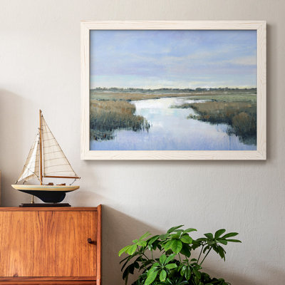 «Coastal Plains II», reproduction sur toile encadrée