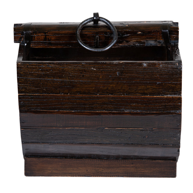 Bloomsbury Market Solid Wood Decorative Bin