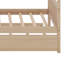 Lit en bois avec lit gigogne simple-402655806-466168140
